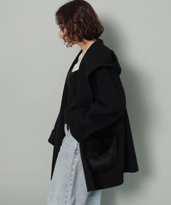 Arpege story(アルページュストーリー) |ファー付きフードリバーコート