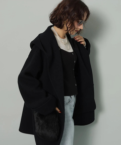 Arpege story(アルページュストーリー) |ファー付きフードリバーコート