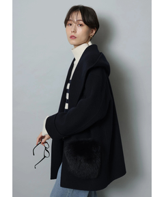 Arpege story(アルページュストーリー) |《店舗限定》ファー付きフードリバーコート