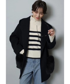 Arpege story(アルページュストーリー) |《店舗限定》ファー付きフードリバーコート