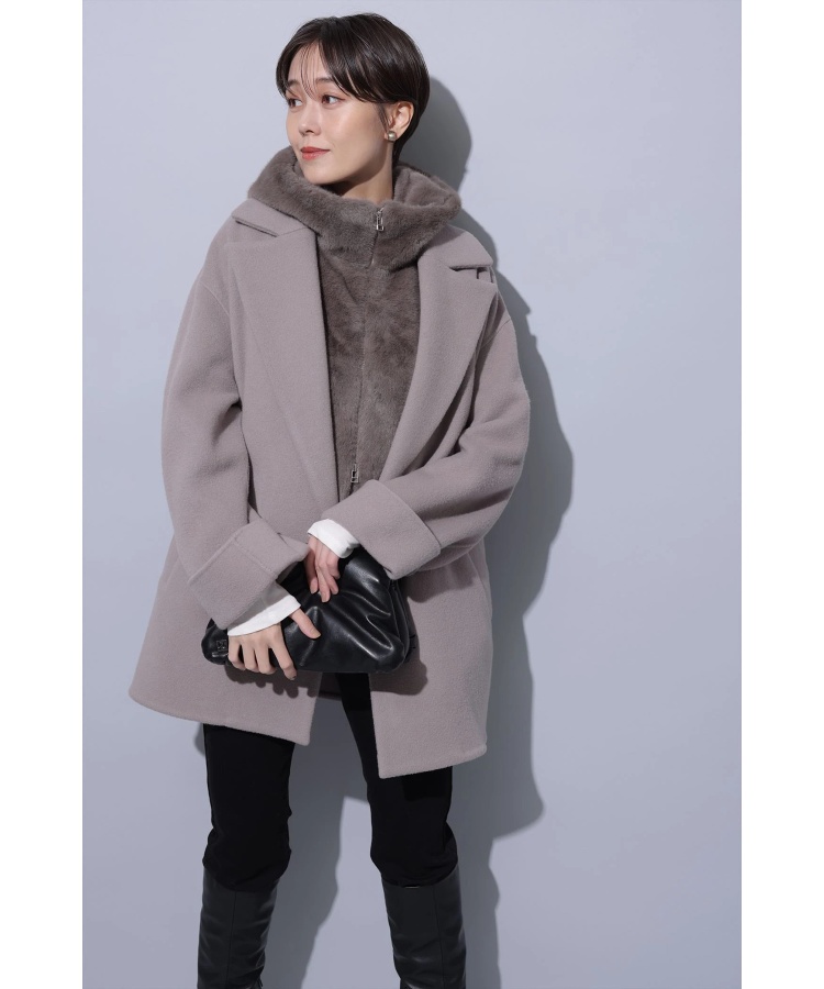 店舗限定》ミドル丈テーラーリバーコート | コート | Arpege story 