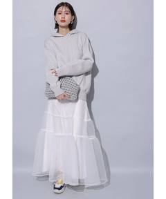 Arpege story(アルページュストーリー) |オーガンティアードスカート