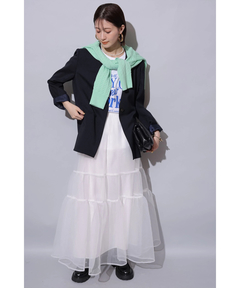 Arpege story(アルページュストーリー) |オーガンティアードスカート