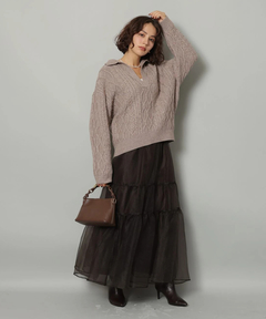 Arpege story(アルページュストーリー) |オーガンティアードスカート