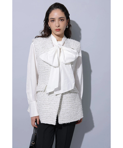 Arpege story(アルページュストーリー) |タイ付きシャツ