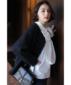 Arpege story(アルページュストーリー) |タイ付きシャツ