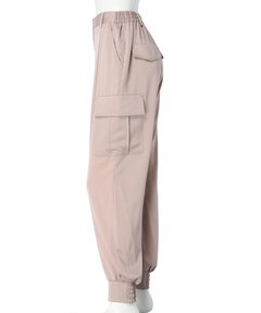 Arpege story(アルページュストーリー) |サテンカーゴパンツ