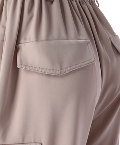 Arpege story(アルページュストーリー) |サテンカーゴパンツ