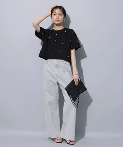 Arpege story(アルページュストーリー) |ワイドデニムパンツ