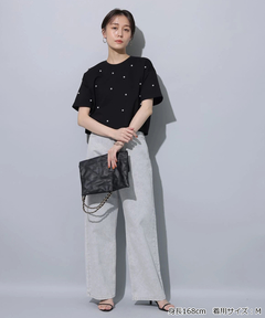 Arpege story(アルページュストーリー) |ワイドデニムパンツ