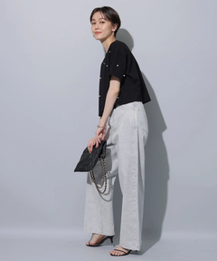 Arpege story(アルページュストーリー) |ワイドデニムパンツ