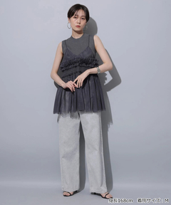 Arpege story(アルページュストーリー) |ワイドデニムパンツ