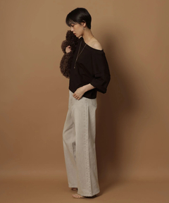 Arpege story(アルページュストーリー) |ワイドデニムパンツ