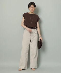 Arpege story(アルページュストーリー) |ワイドデニムパンツ