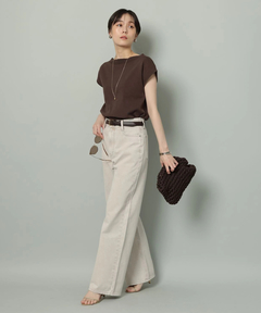 Arpege story(アルページュストーリー) |ワイドデニムパンツ