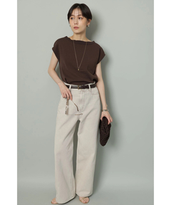 Arpege story(アルページュストーリー) |ワイドデニムパンツ