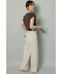 Arpege story(アルページュストーリー) |ワイドデニムパンツ