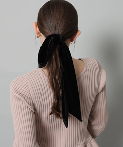 Arpege story(アルページュストーリー) |ベロアリボンヘアカフ