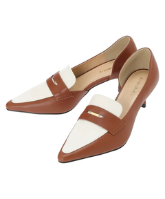 Arpege story(アルページュストーリー) |ポインラッドローファーパンプス