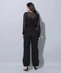 Arpege story(アルページュストーリー) |撥水サス付きパラシュートパンツ