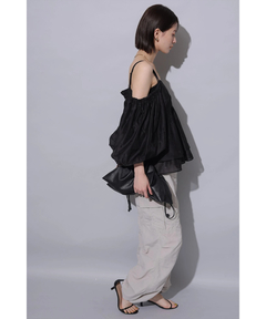 Arpege story(アルページュストーリー) |撥水サス付きパラシュートパンツ