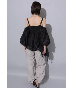 Arpege story(アルページュストーリー) |撥水サス付きパラシュートパンツ