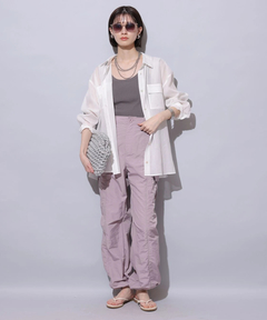 Arpege story(アルページュストーリー) |撥水サス付きパラシュートパンツ