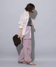 Arpege story(アルページュストーリー) |撥水サス付きパラシュートパンツ