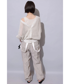 Arpege story(アルページュストーリー) |撥水サス付きパラシュートパンツ