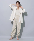 Arpege story パラシュートパンツ(WHT) 撥水サス付きパラシュートパンツ | パンツ | Arpege story