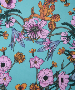 Arpege story(アルページュストーリー) |フラワー柄PEスカーフ