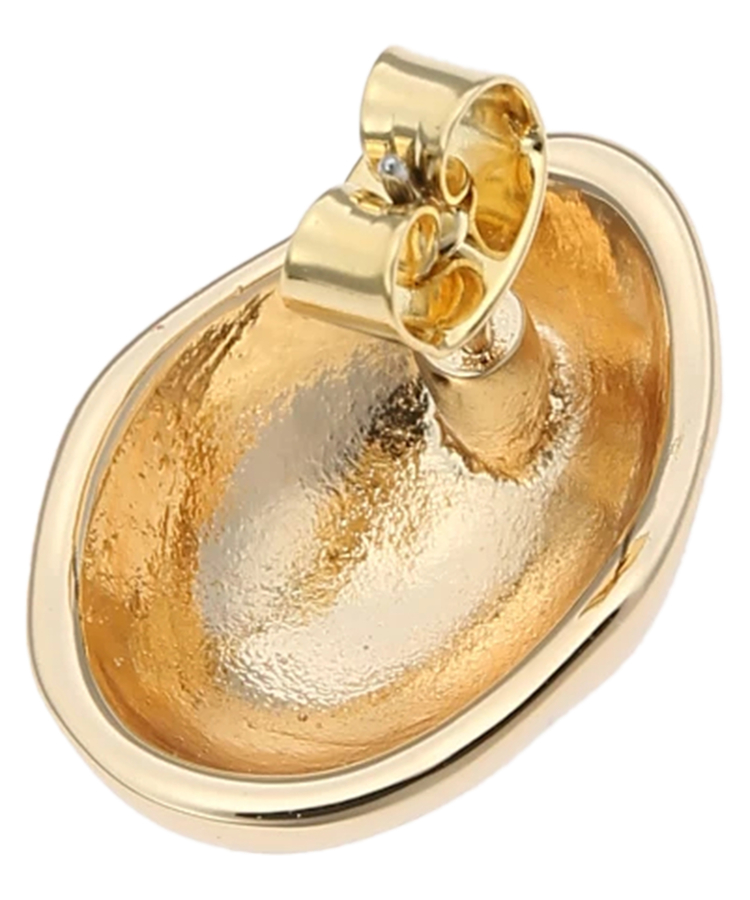 RiSaO＊　14kgf アイリスアゲート ラウンドピアス ゴールドラウンドピアス | ピアス・イヤリング | Arpege story