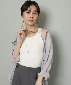 Arpege story(アルページュストーリー) |カップ付きアメスリタンク