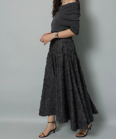 Arpege story(アルページュストーリー) |フラッフィーギャザーフレアスカート