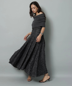 Arpege story(アルページュストーリー) |フラッフィーギャザーフレアスカート