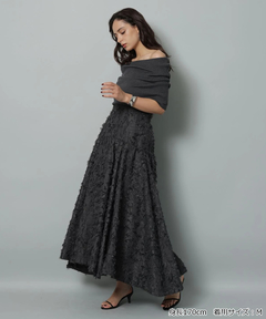 Arpege story(アルページュストーリー) |フラッフィーギャザーフレアスカート