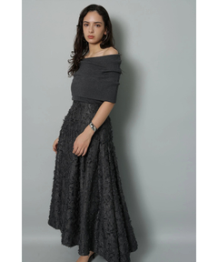 Arpege story(アルページュストーリー) |フラッフィーギャザーフレアスカート