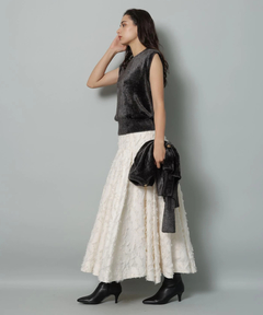 Arpege story(アルページュストーリー) |フラッフィーギャザーフレアスカート