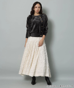 Arpege story(アルページュストーリー) |フラッフィーギャザーフレアスカート