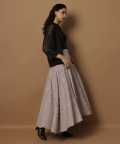 Arpege story(アルページュストーリー) |フラッフィーギャザーフレアスカート