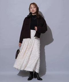 Arpege story(アルページュストーリー) |フラッフィーギャザーフレアスカート
