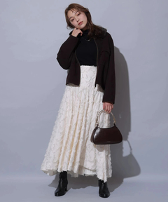 Arpege story(アルページュストーリー) |フラッフィーギャザーフレアスカート