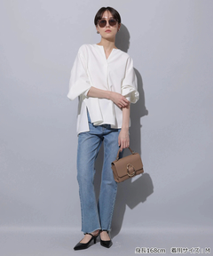 Arpege story(アルページュストーリー) |セミフレアデニムパンツ