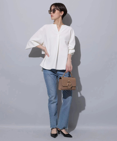 Arpege story(アルページュストーリー) |セミフレアデニムパンツ