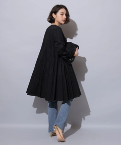 Arpege story(アルページュストーリー) |セミフレアデニムパンツ