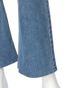 Arpege story(アルページュストーリー) |セミフレアデニムパンツ