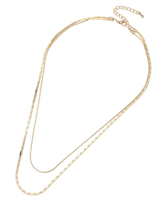 Arpege story(アルページュストーリー) |スキニーチェーンレイヤードネックレス