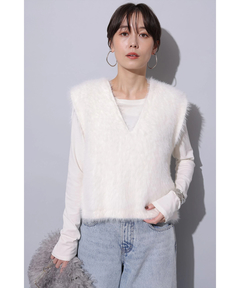 店舗限定》ファーニットベスト | ニット | Arpege story（アルページュ  