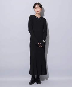 Arpege story(アルページュストーリー) |ラメニットロングワンピース