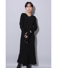 Arpege story(アルページュストーリー) |ラメニットロングワンピース